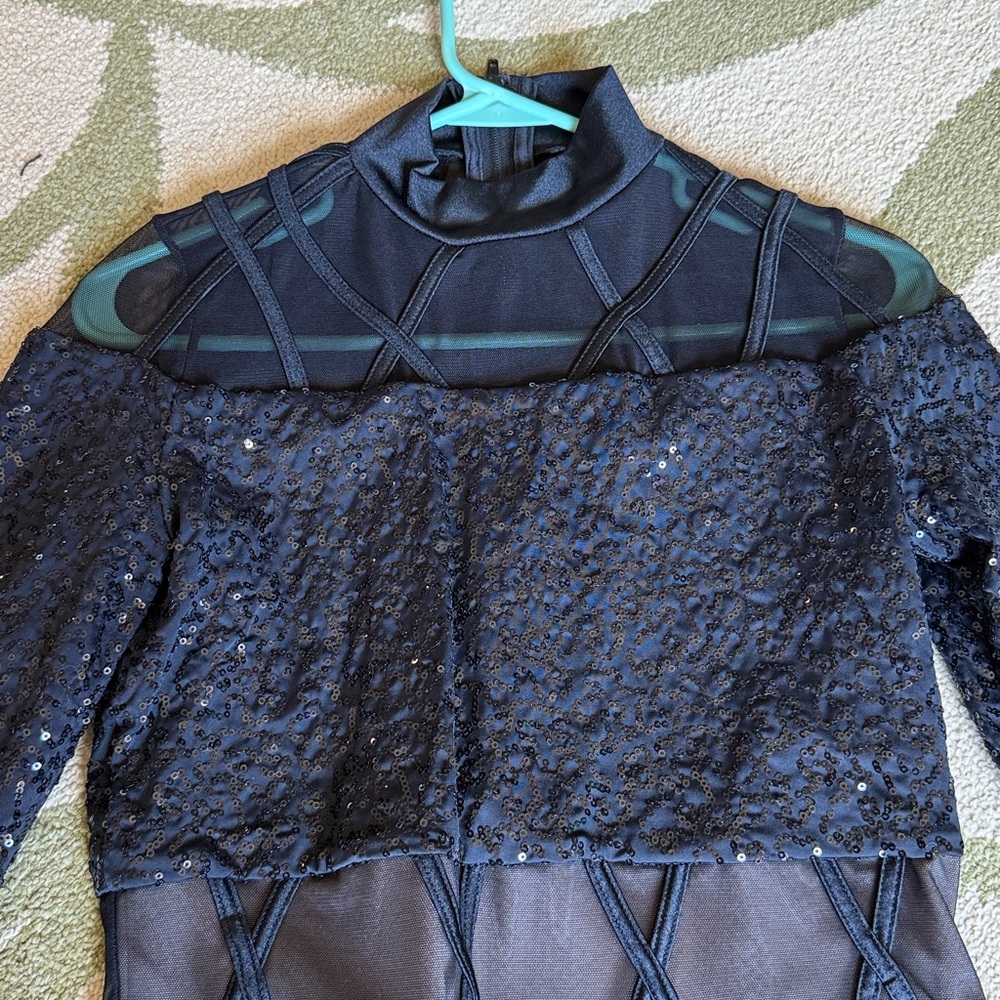 Weissman Charcoal Dance Attire for Teen/Young Adult - Picture 2 of 5